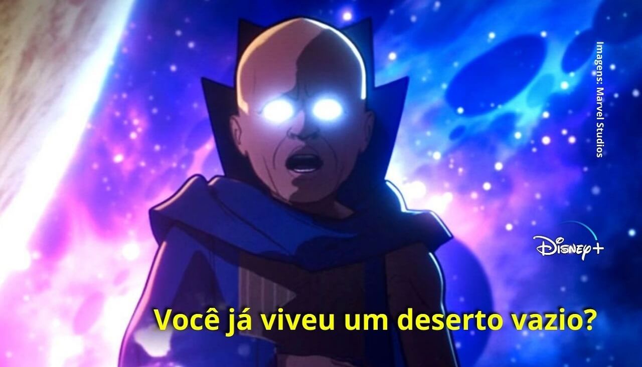 Você já viveu um deserto vazio , por Dênis Castro