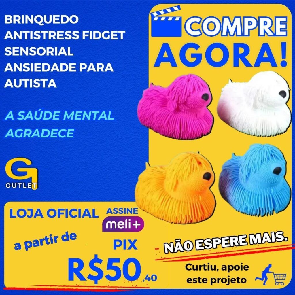 Brinquedo Antistress Fidget Sensorial Ansiedade Para Autista