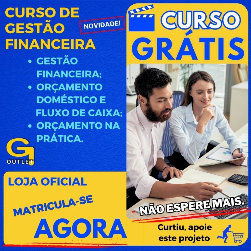 Curso Grátis em Gestão Financeira -