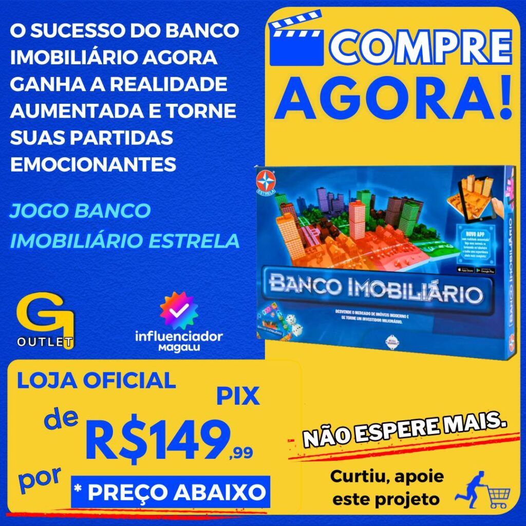 Jogo Banco Imobiliário Estrela