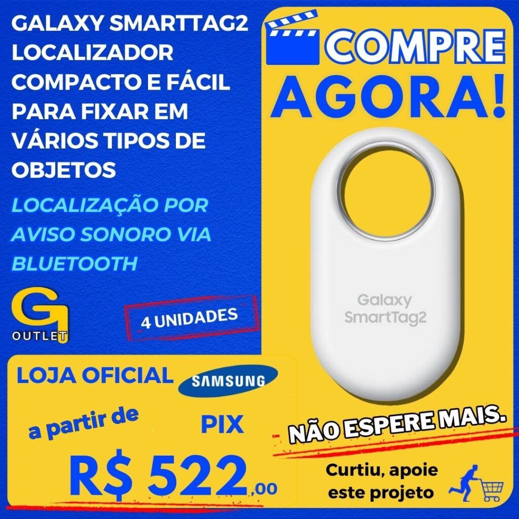 Localizador Samsung por Aviso Sonoro Bluetooth