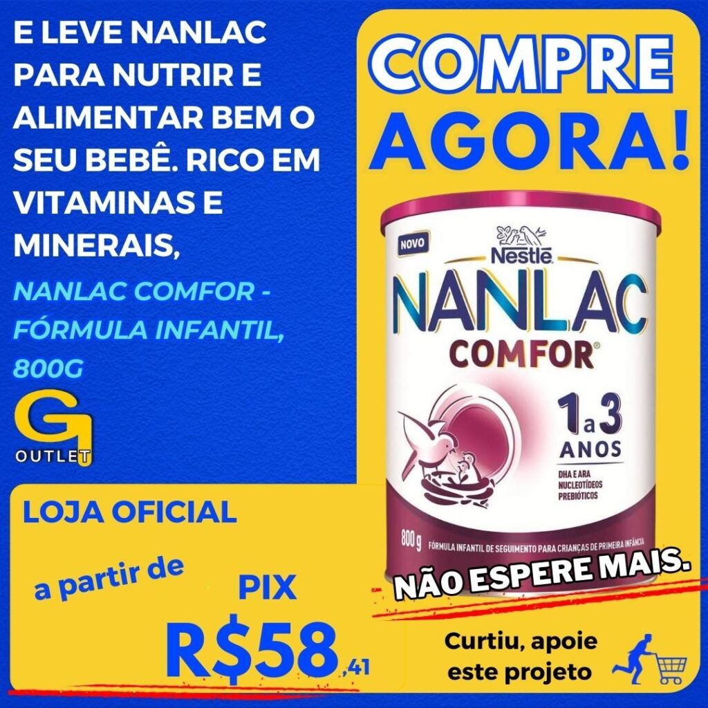 Nanlac Comfor - Fórmula Infantil, 800G