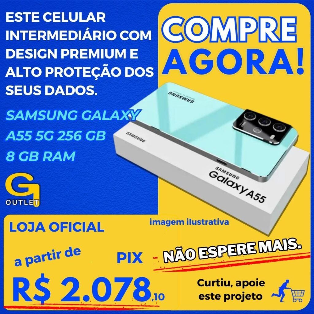 Samsung Galaxy A55 5G Dual SIM 256 GB Azul Claro 8 GB RAM