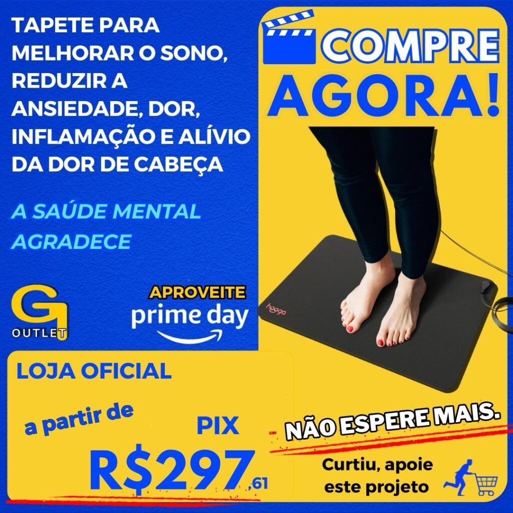 Tapete para melhorar o sono e ansiedade