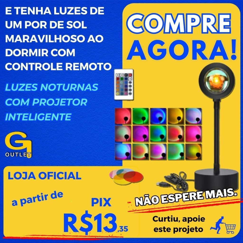 Tuya Luzes Noturnas Projetor Inteligente, Atmosfera do Pôr do Sol RGB, Lâmpada da noite com Controle Remoto, Decoração para Festa em Casa, Presente