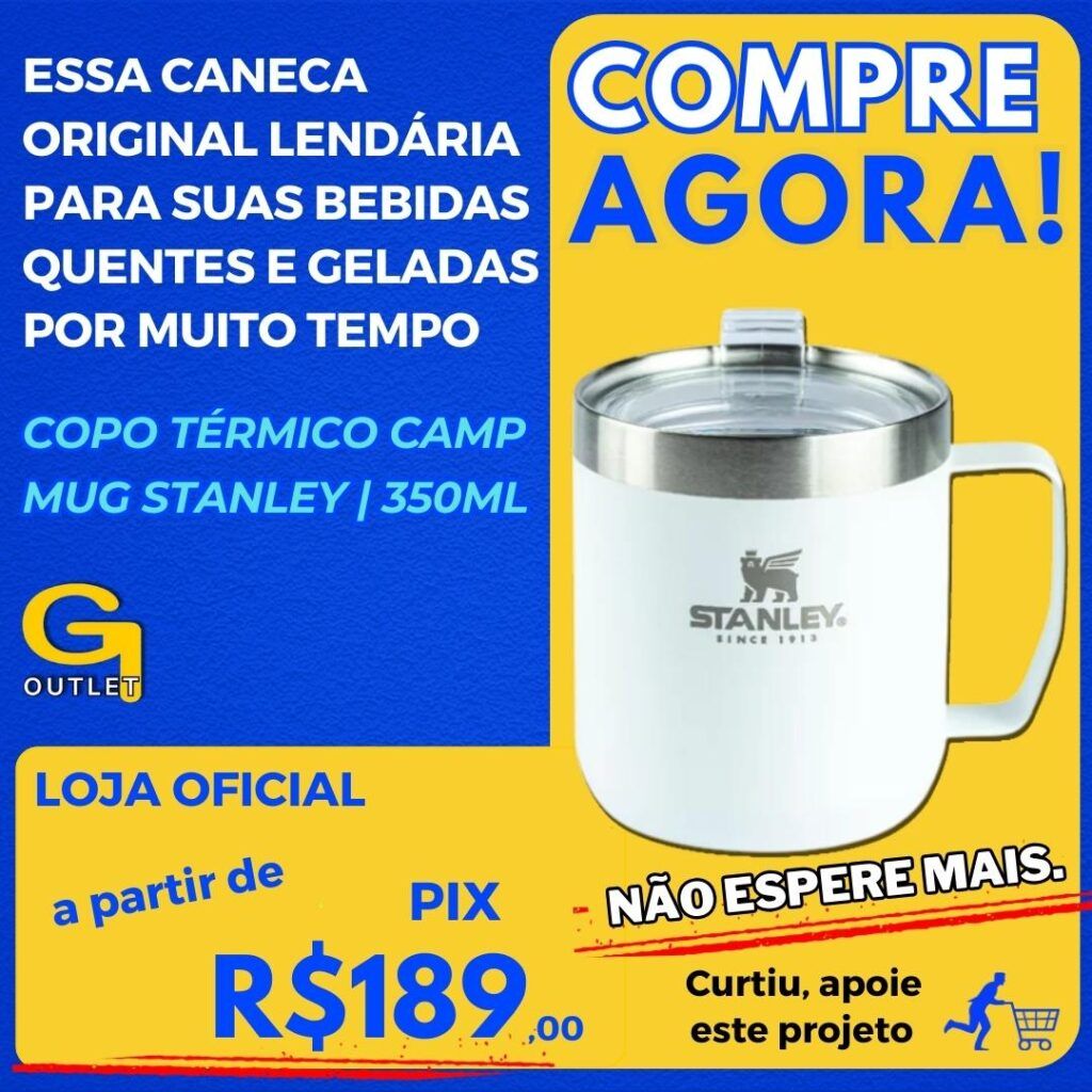 copo térmico CAMP MUG STANLEY 350ML