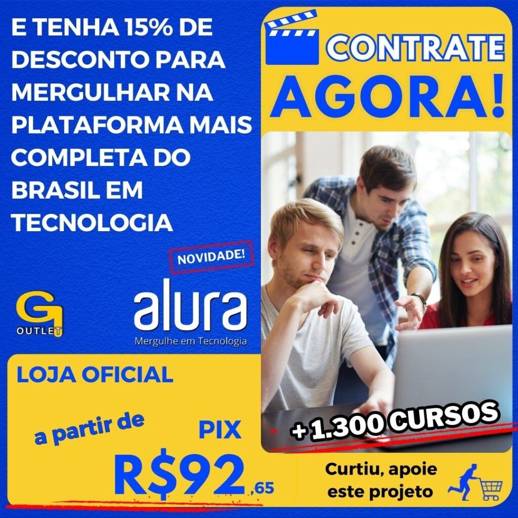 curso de tecnologia na plataforma mais completa do brasil