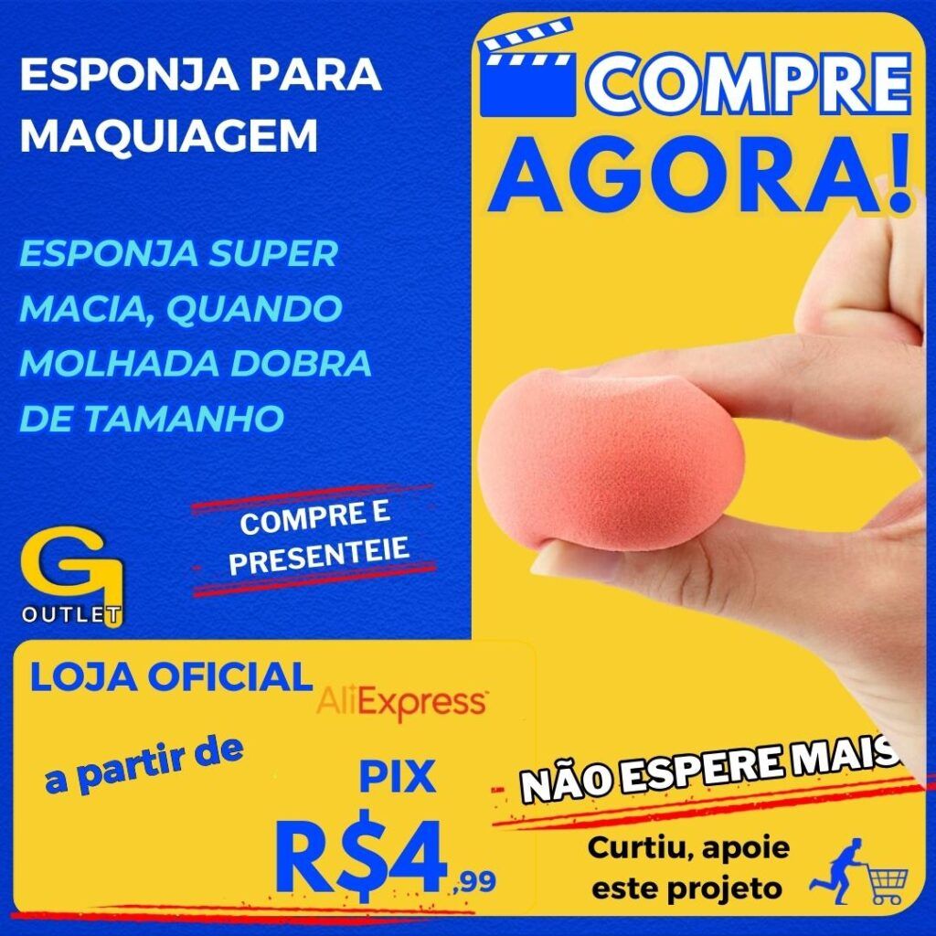 esponja de maquiagem