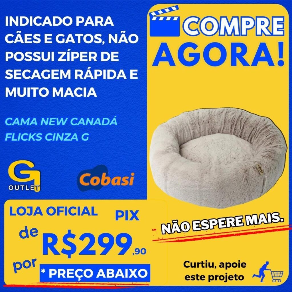 Cama New Canadá Flicks Cinza G