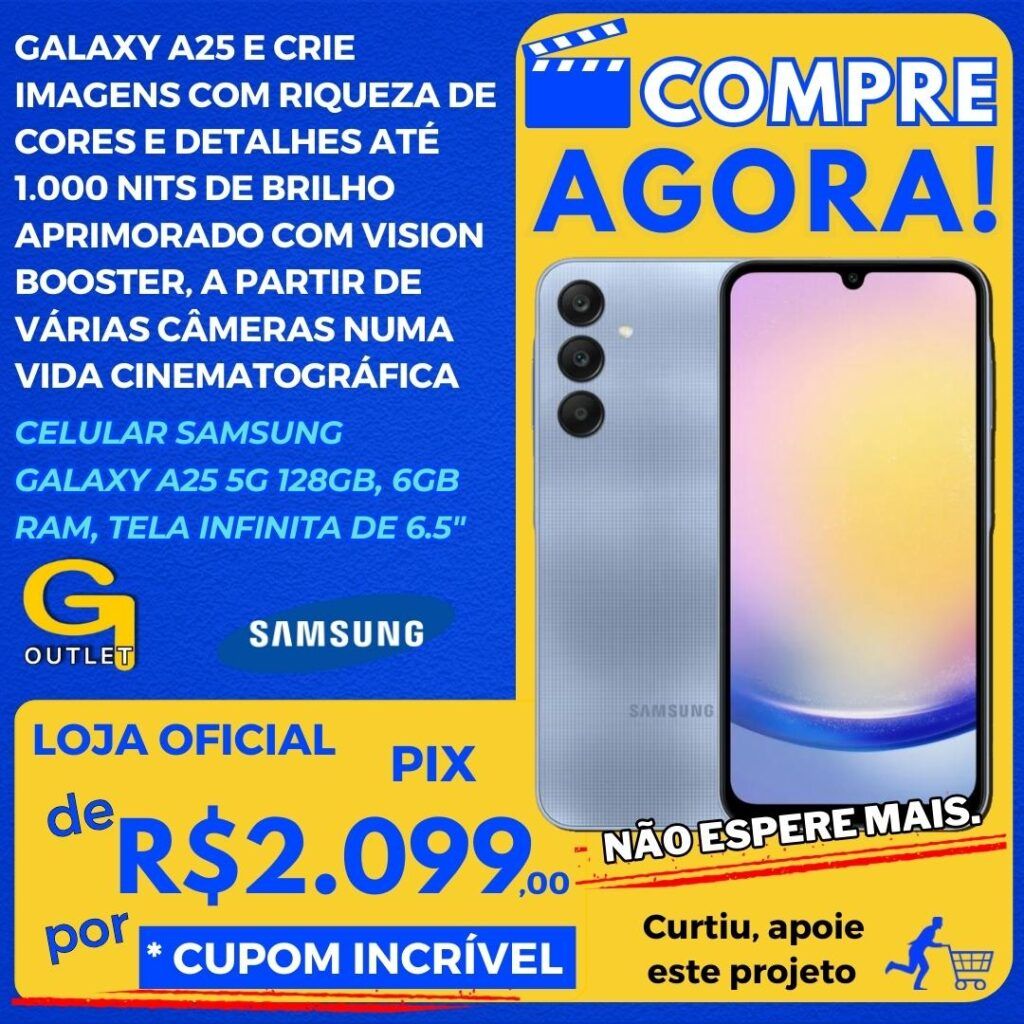 Celular Samsung Galaxy A25 5G 128GB