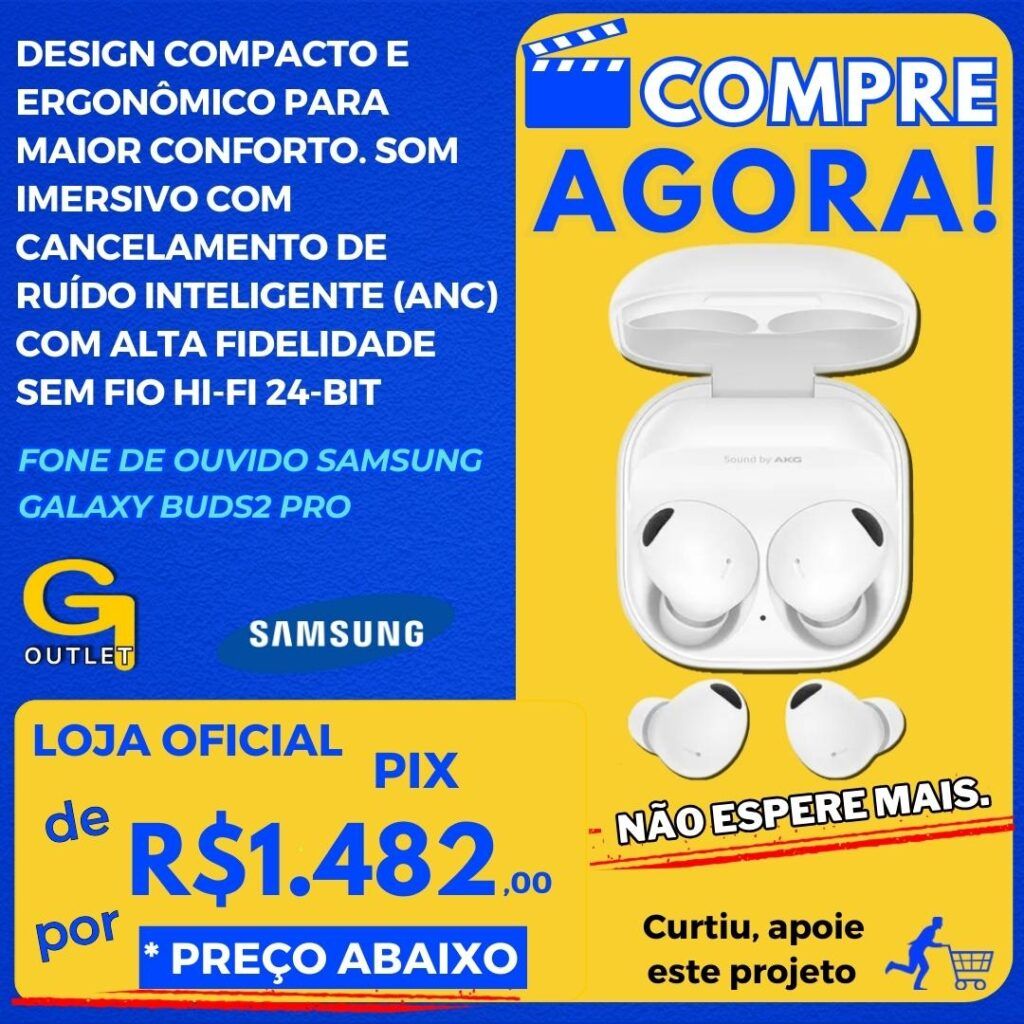 Fone de Ouvido Samsung Galaxy Buds2 Pro