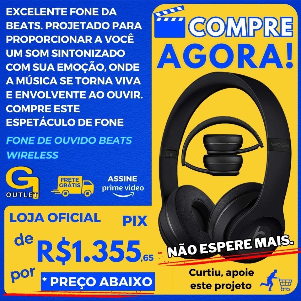 Fone de ouvido Beats Solo3 Wireless - The Beats Icon Collection - Preto mate