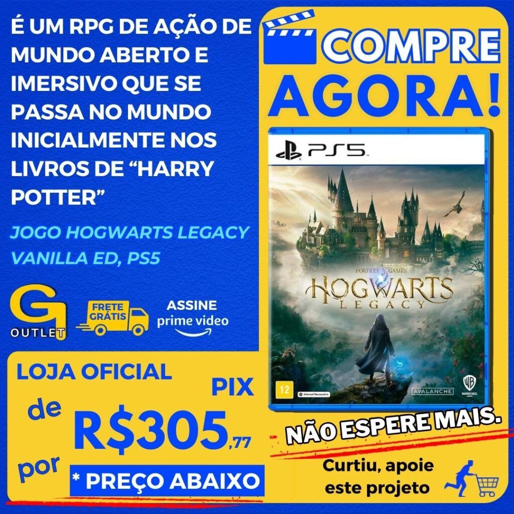 Jogo Hogwarts Legacy Vanilla ED, PS5