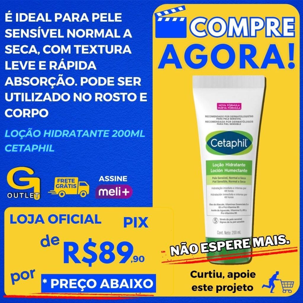 Loção Hidratante 200ml Cetaphil