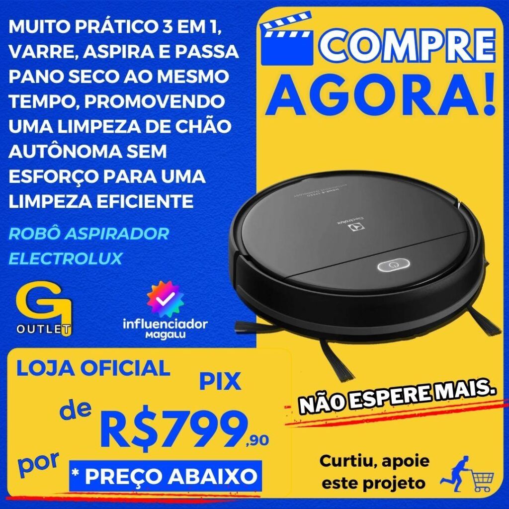 Robô Aspirador Electrolux ERB10