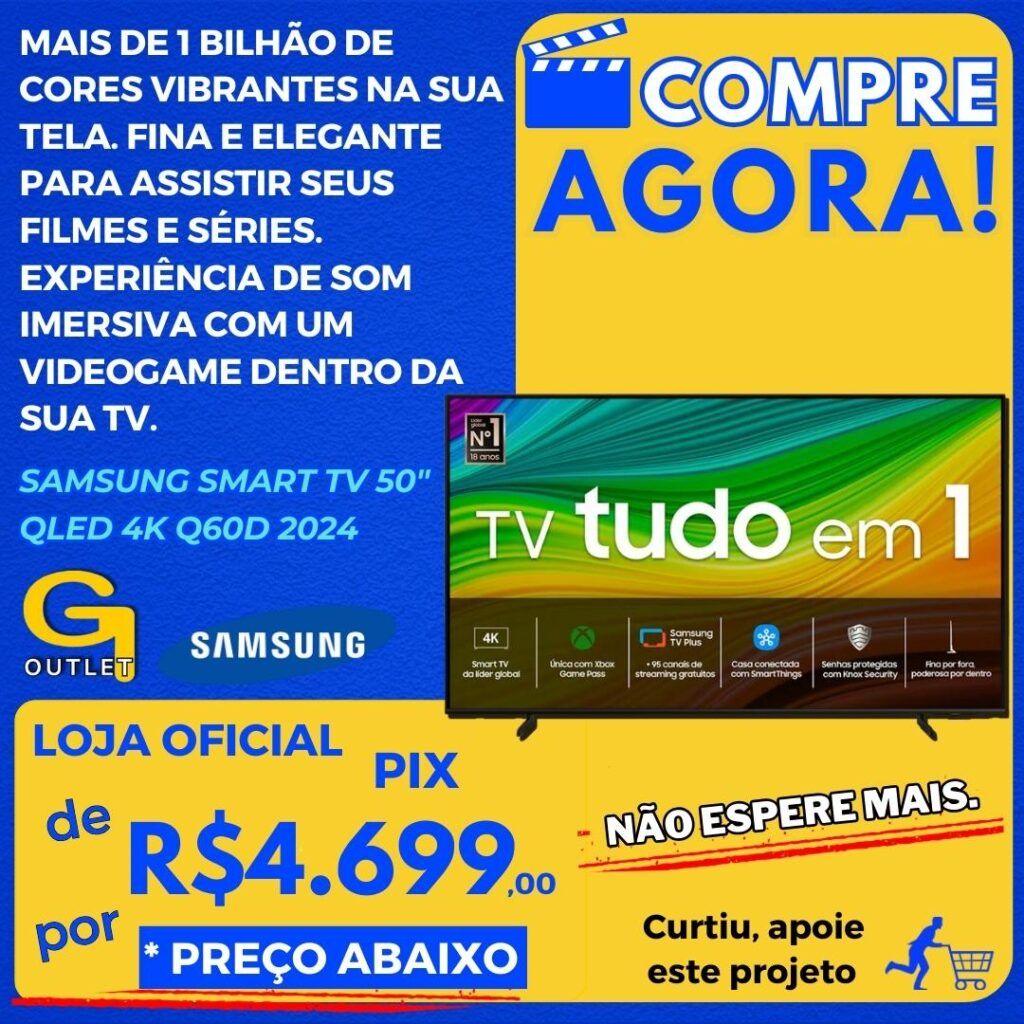 Samsung Smart TV 50 QLED 4K Q60D