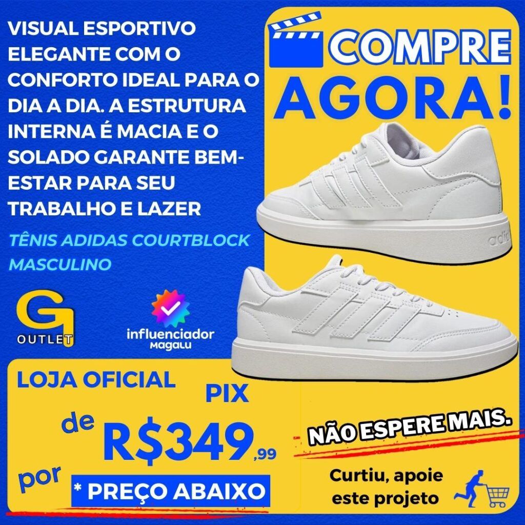 Tênis Adidas Courtblock Masculino