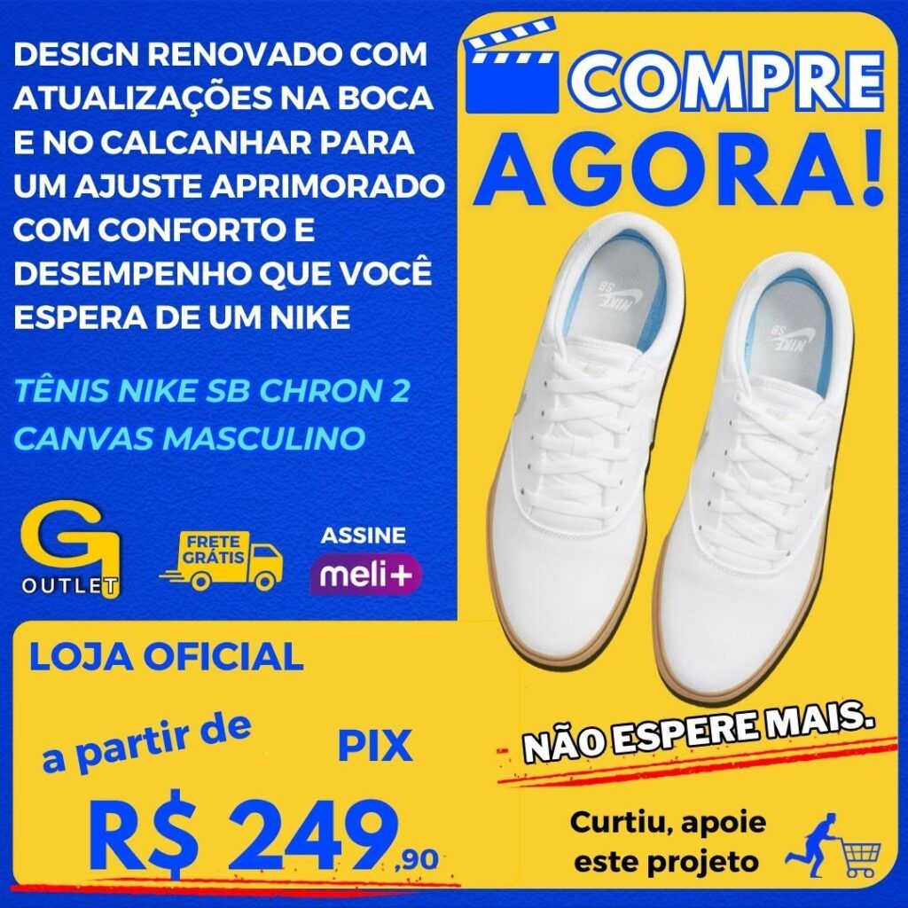 Tênis Nike Sb Chron 2 Canvas Masculino