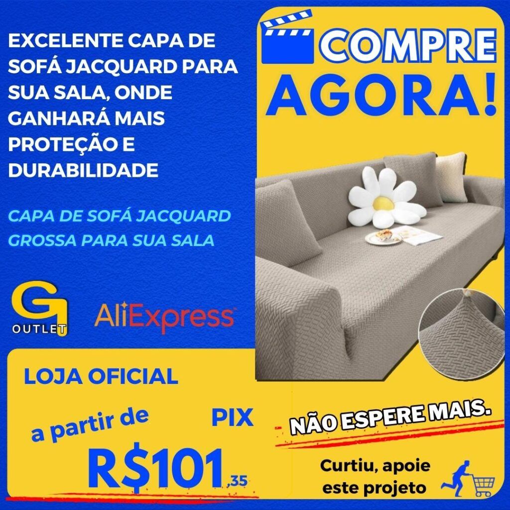 capa de sofá jacquard grossa para sua sala