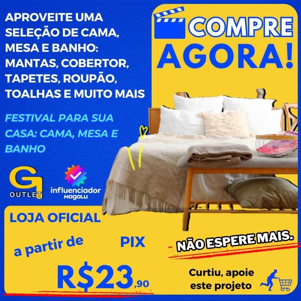 festival cama,mesa e banho na magalu