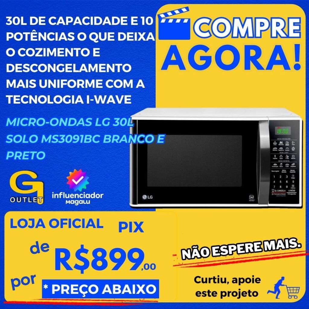 micro-ondas lg 30l