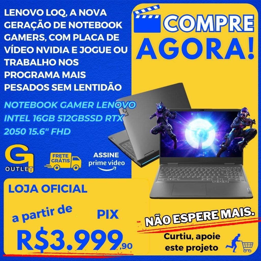 notebook game lenovo intel 16gb 512ssd rtx 2050