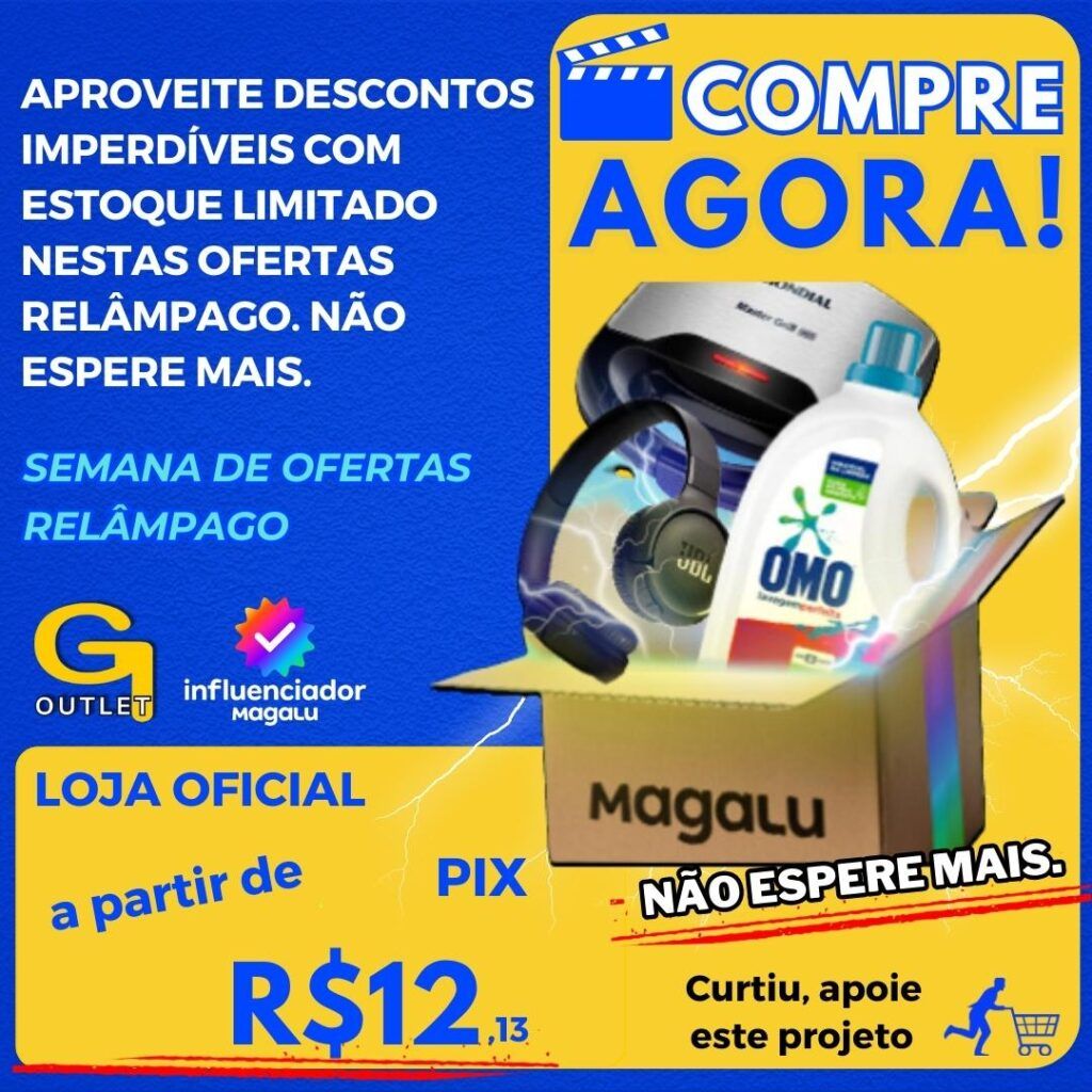 semana de ofertas relampago na magalu