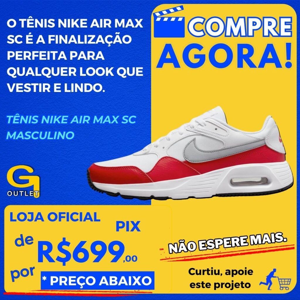 tenis nike air max masculino