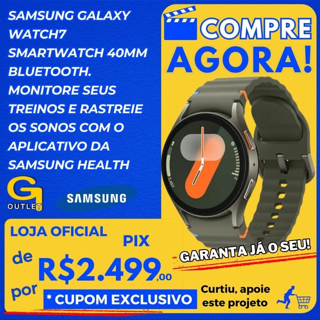 Galaxy Watch7 Smartwatch 40mm Bluetooth