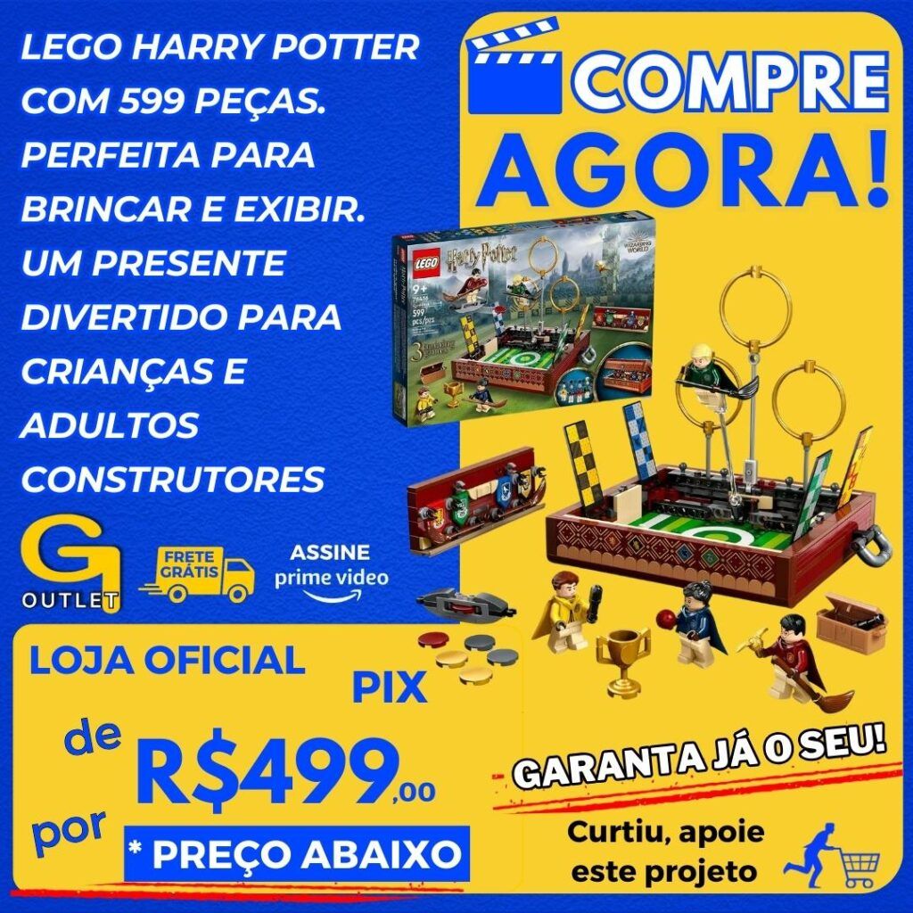 LEGO Set Harry Potter TM 76416 Quidditch Trunk 599 peças