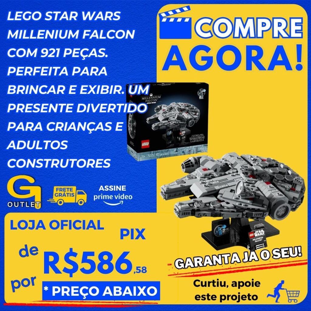 LEGO Set Star Wars TM 75375 Millennium Falcon™ 921 peças