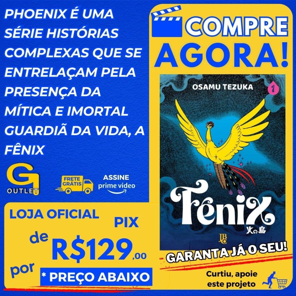 Livro Fenix de Osamu Tezuka