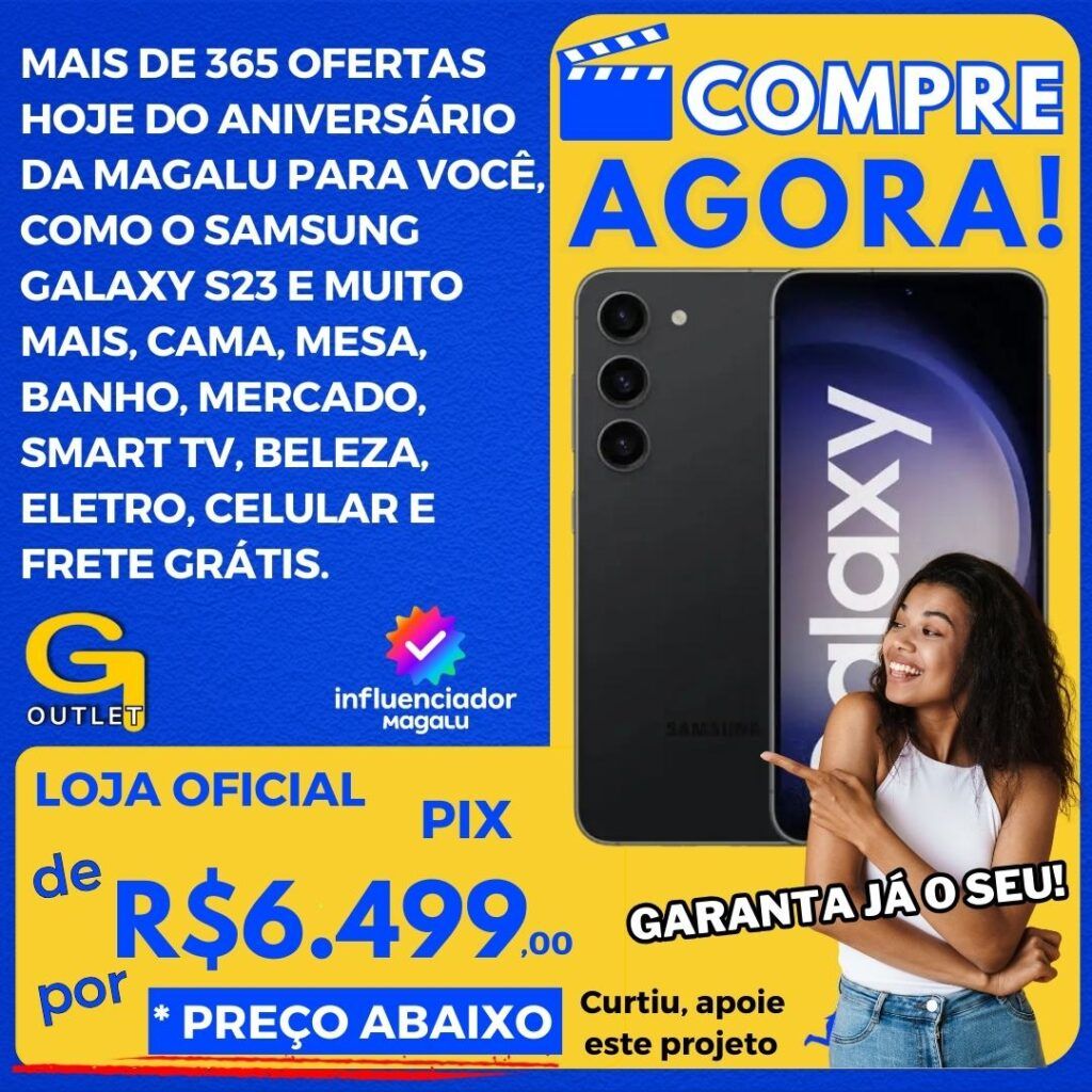 aniversário da magalu com mais 365 ofertas hoje