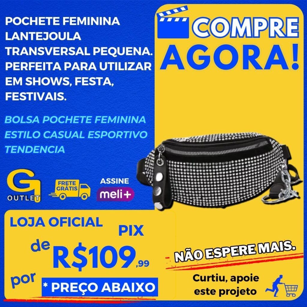 bolsa pochete feminina