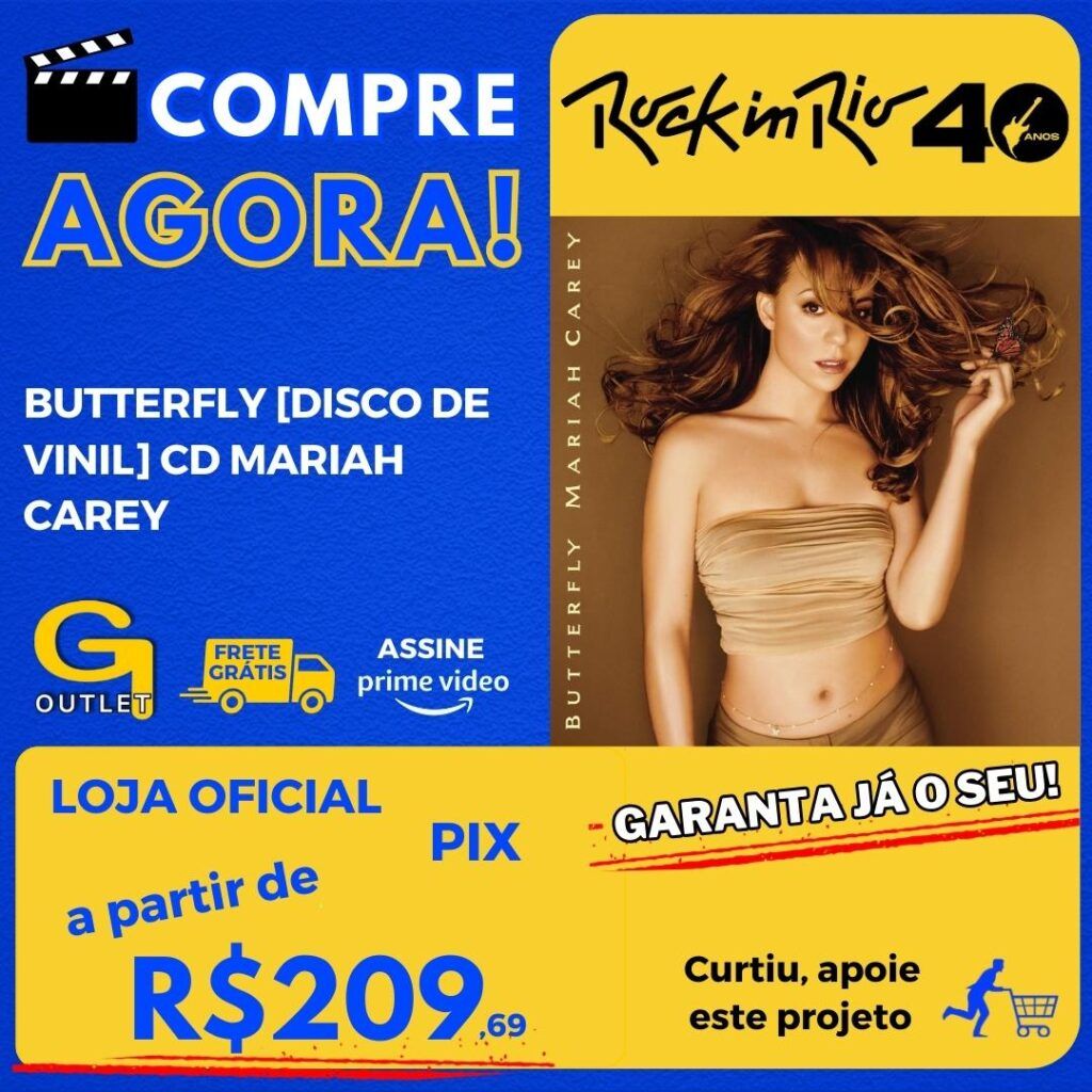 butterfly disco de vinil cd mariah carey