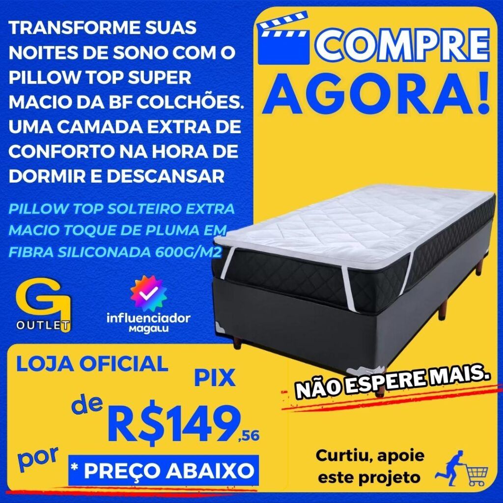 cama solteiro extra e macio