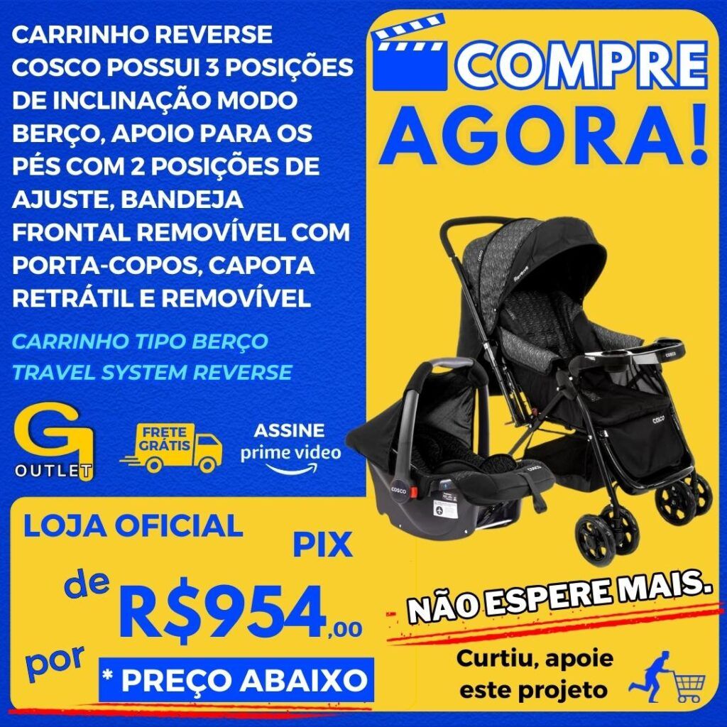 carrinho tipo berco travel