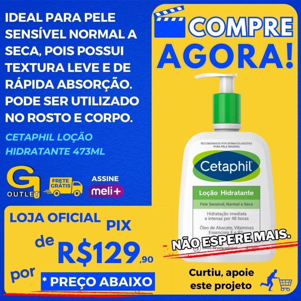 cetaohil locao hidratante 473ml