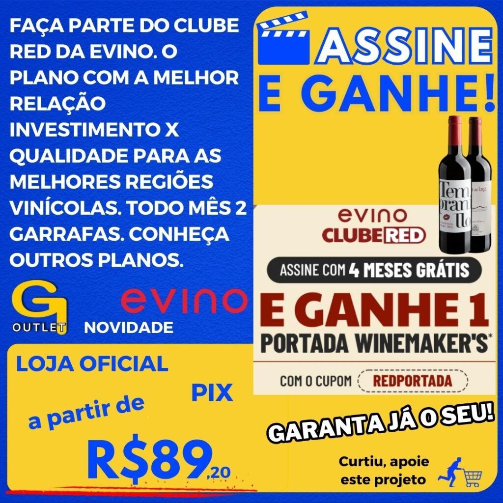 faça parte do clube red da evino