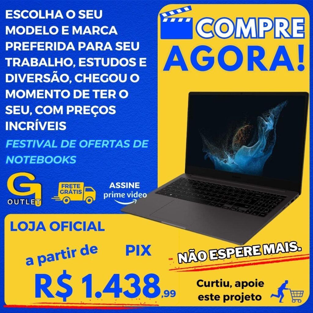 festival de ofertas de notebooks na amazon