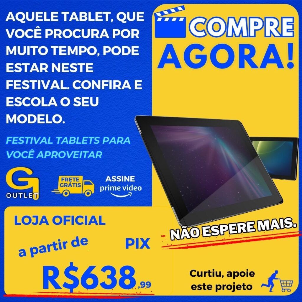 festival de tablets para voce aproveitar