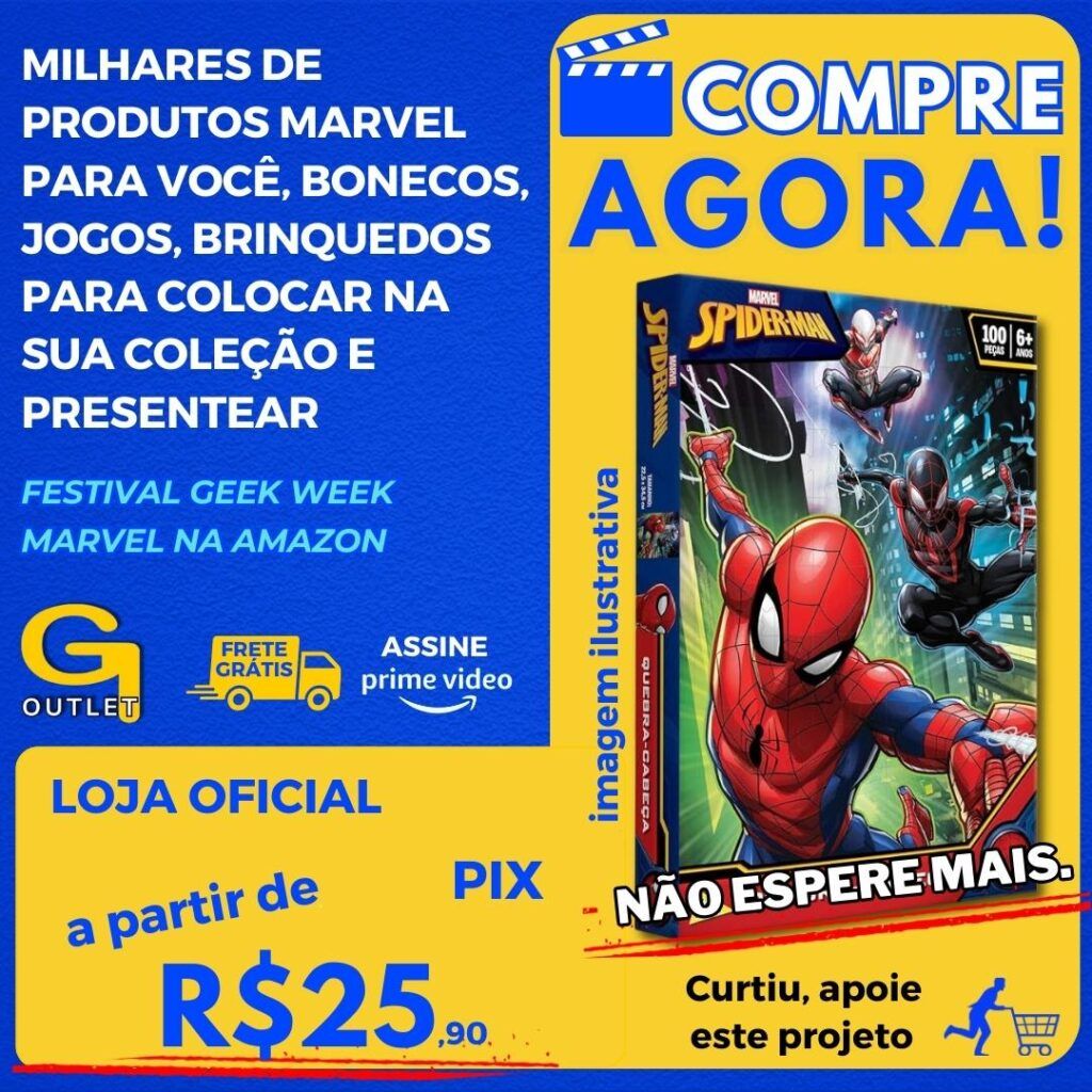 festival geek week marvel na amazon