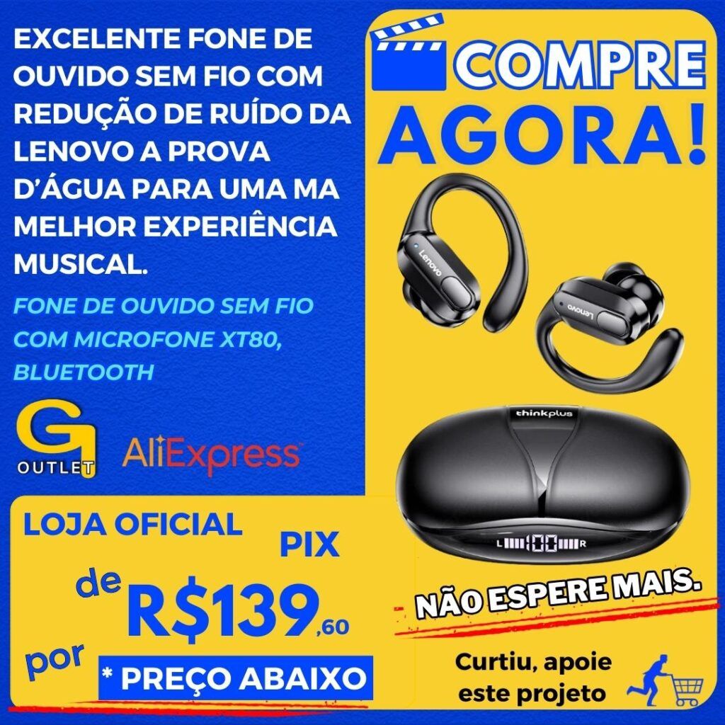 fone de ouvido sem fio com microfone xt80 bluetooth