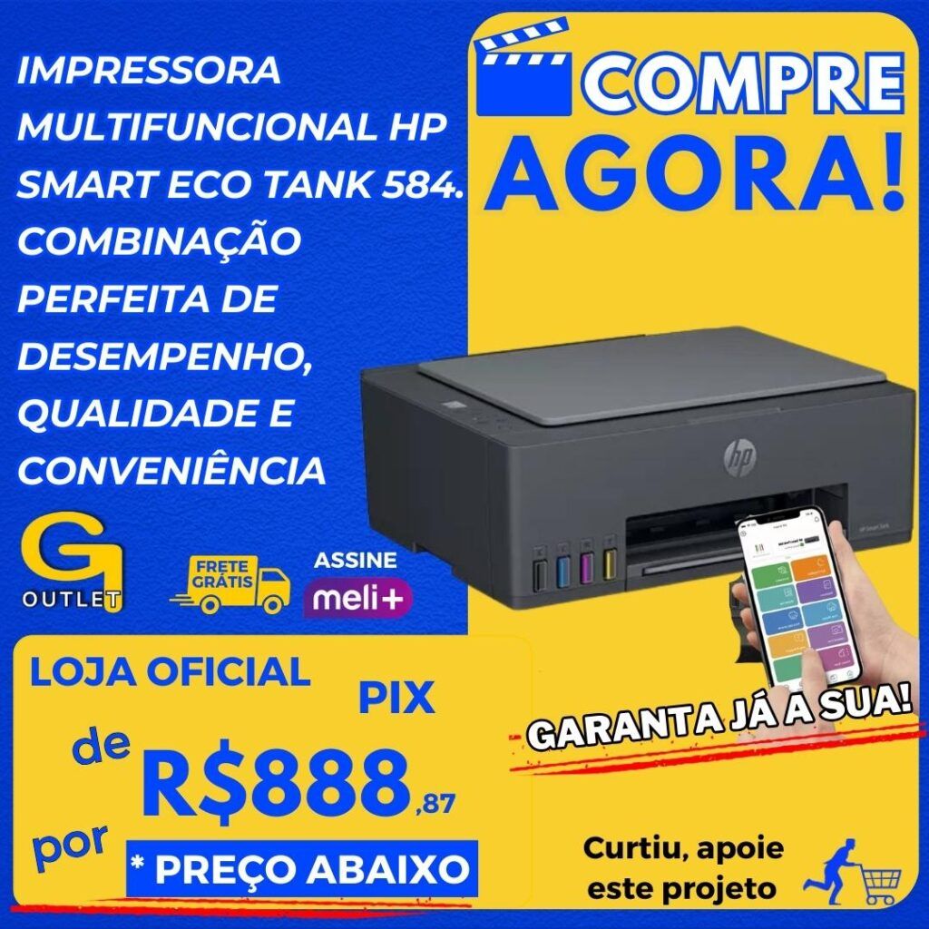 impressora multifuncional hg smart eco tank