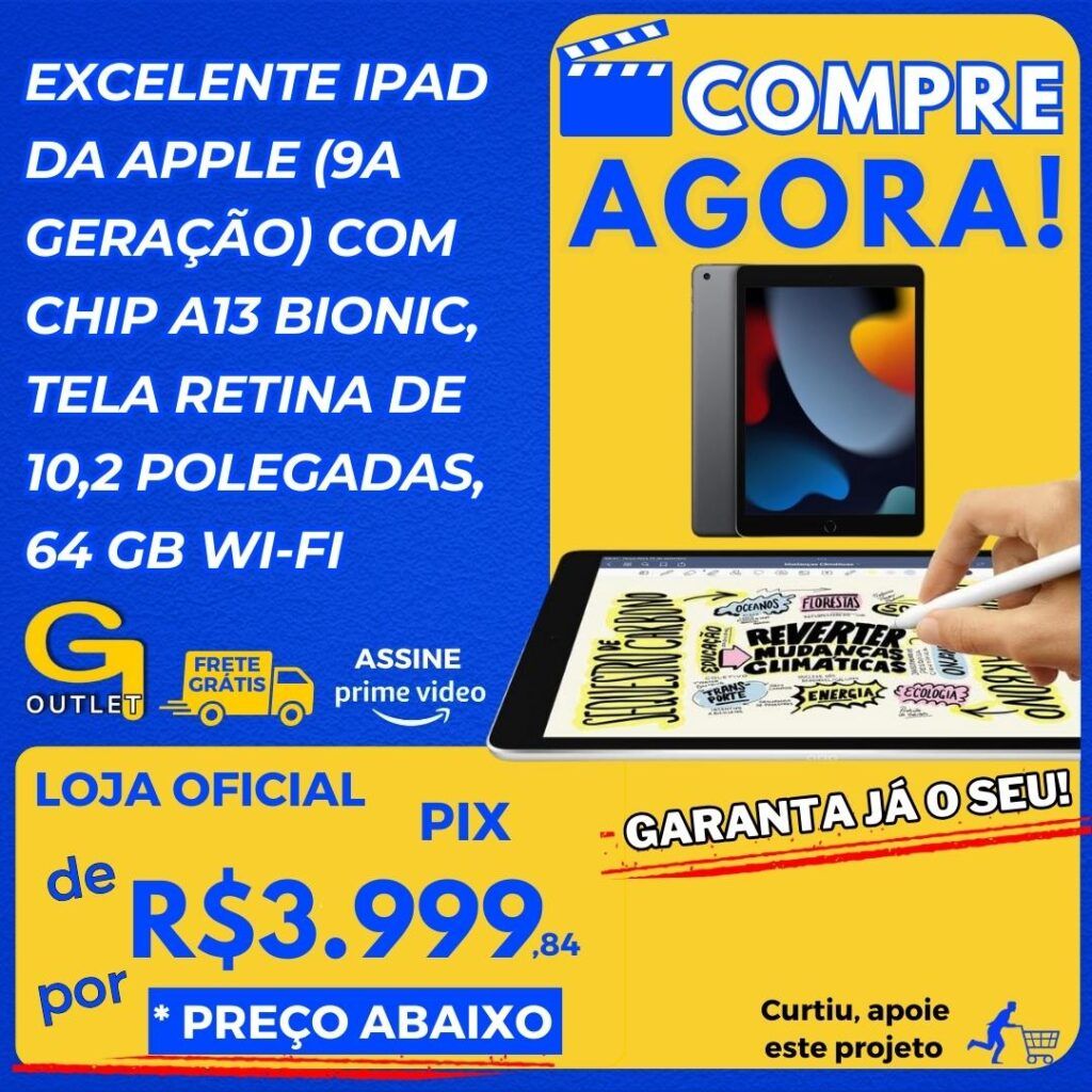 ipad apple 9 geracao tele retina