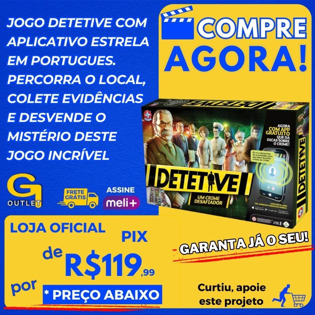 jogo detetive com aplicativo da estrela