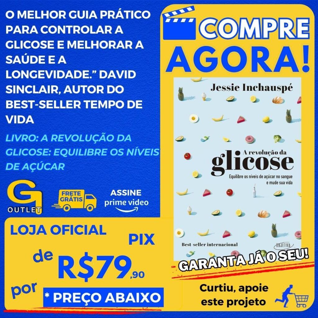 livro a revolução da glicose