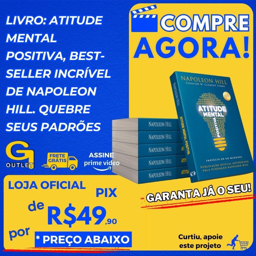 livro atitude positiva, napoleon hill