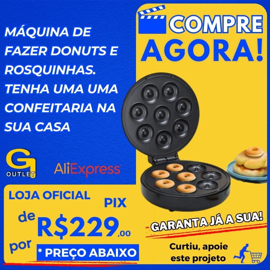 maquina de fazer donuts e rosquinhas