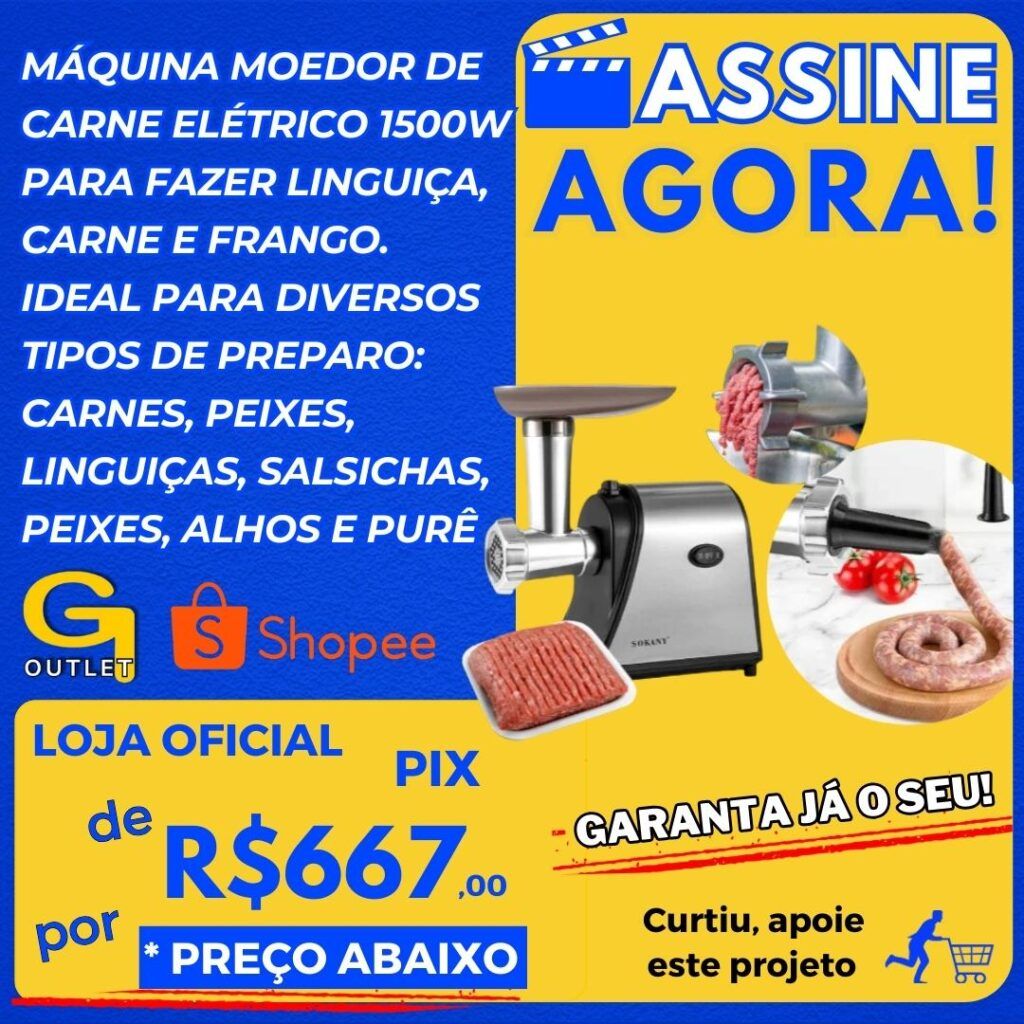 maquina de moedor de carne